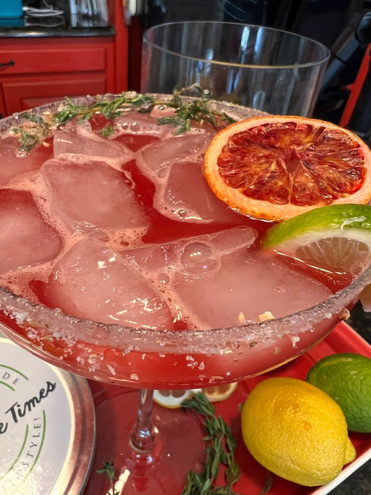 Blood Orange and Thyme Margarita