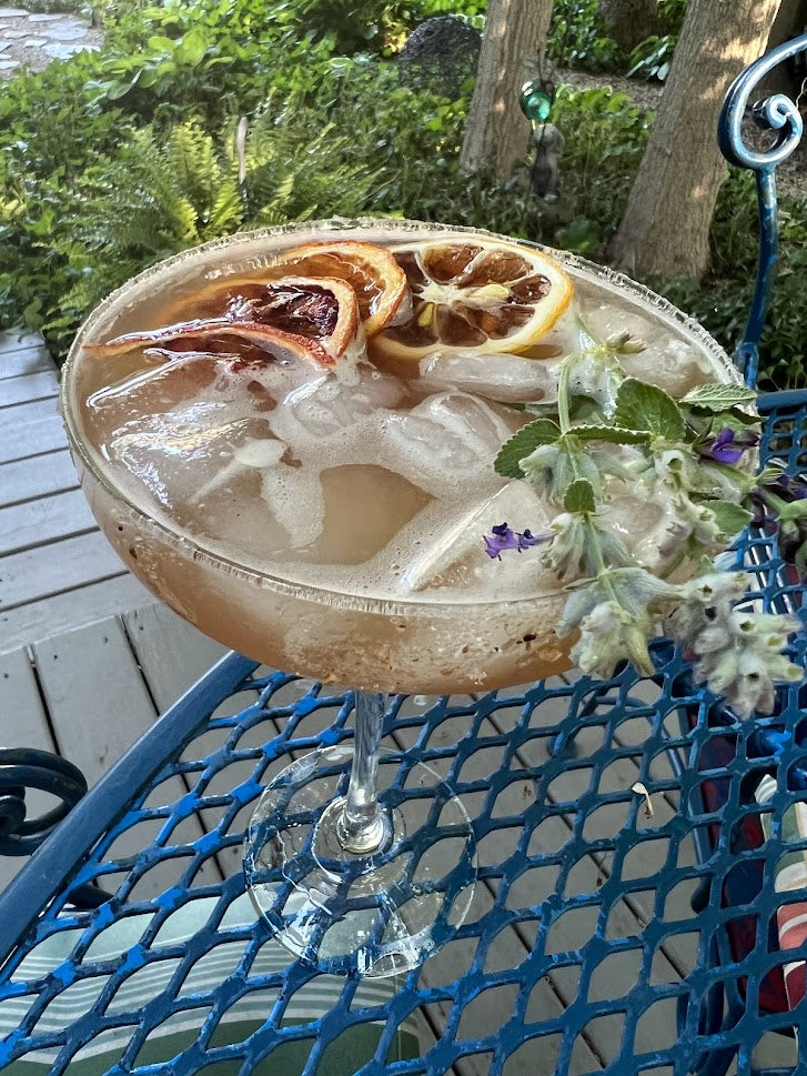 Margarita with garnish