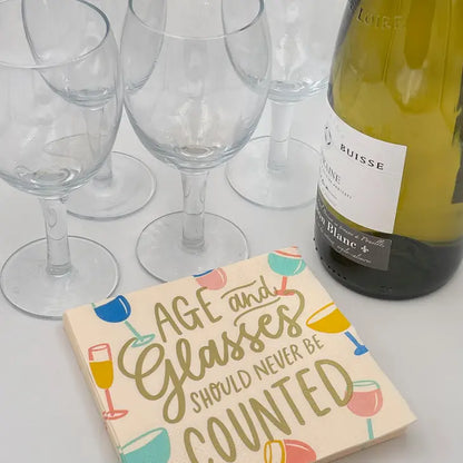 Age and Glasses of Wine Should Never Be Counted