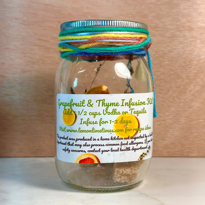 Grapefruit & Thyme Infusion Kit