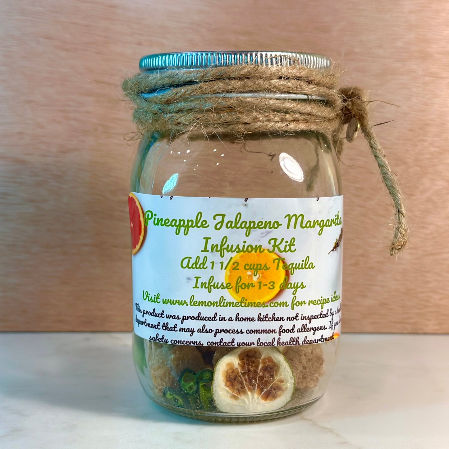 Pineapple Jalapeno Margarita Infusion Kit